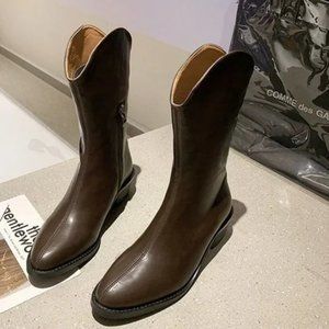 Doc Martens new side zip ankle boot chunky kitten heel boot